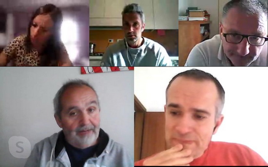 Skype call con il Prof. Mario Floris