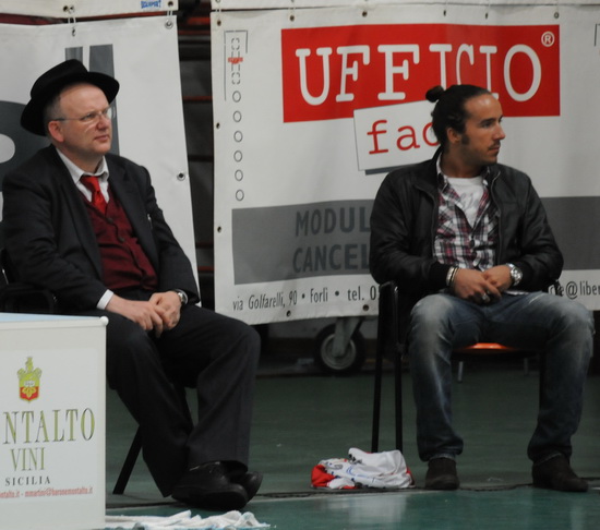 Il Dott. Roberto Mucci e Luca Lasi