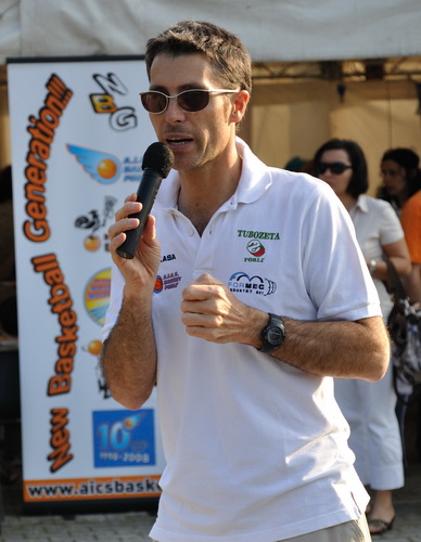 Il Responsabile del settore giovanile coach Colombo
