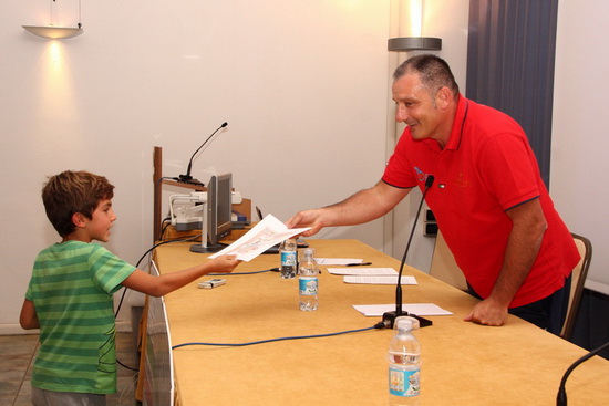 Cesare Tassinari premiato nella flessibilità