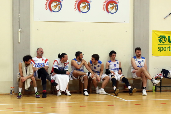La panchina A.I.C.S. Basket