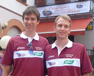 Francesco e Luca, i nostri borsisti al Carpegna Basketball Camp