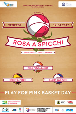Seconda edizione del Torneo Giovanile Femminile “Rosa a Spicchi”!!